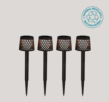 ESTACA SOLAR PARA JARDIN GRETITA (4 uds)