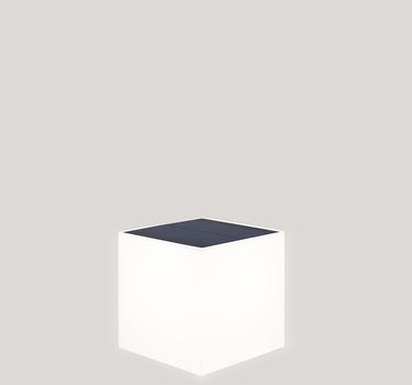 LÁMPARA ARBOTANTE CON CARGA SOLAR WALLY