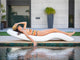 Tumbona Rasa para piscinas, hoteles y beach club